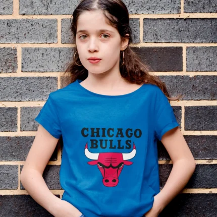 Chicago Bulls Girls Sparkling Spirit T-Shirt