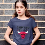 Chicago Bulls Girls Sparkling Spirit T-Shirt