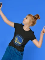 Golden State Warriors Fanatics Girls Glittering Victory T-Shirt