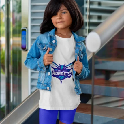 Charlotte Hornets Girls Tee