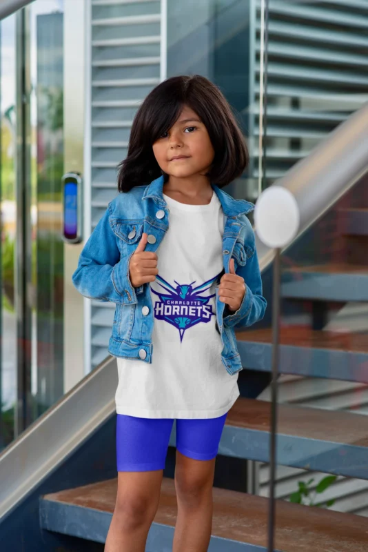 Charlotte Hornets Girls Tee