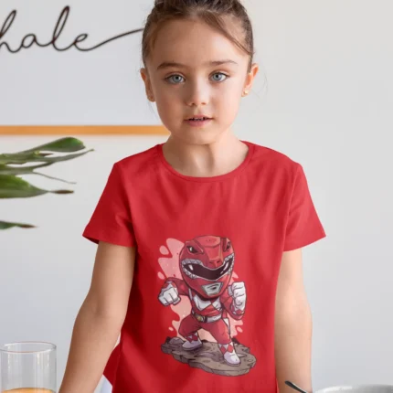 Power Rangers Red Girl's T-shirt