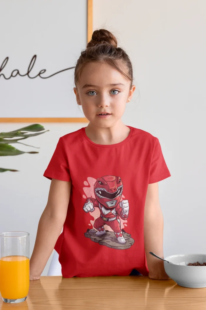 Power Rangers Red Girl's T-shirt