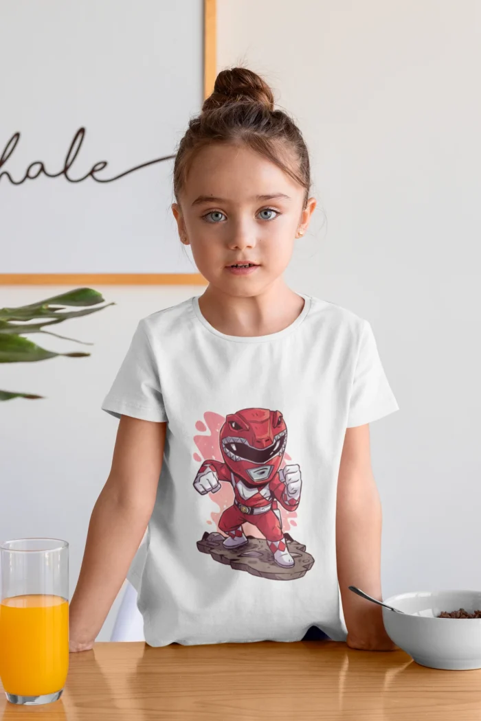 Power Rangers Red Girl's T-shirt