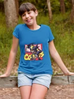 Radiant Rebellion: Marvel Comics Wolverine Girls Tee