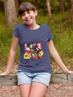 Radiant Rebellion: Marvel Comics Wolverine Girls Tee