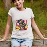 Radiant Rebellion: Marvel Comics Wolverine Girls Tee