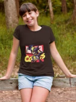 Radiant Rebellion: Marvel Comics Wolverine Girls Tee