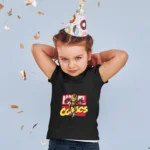 Marvel Iron Man Glittering Power Girl's T-Shirt