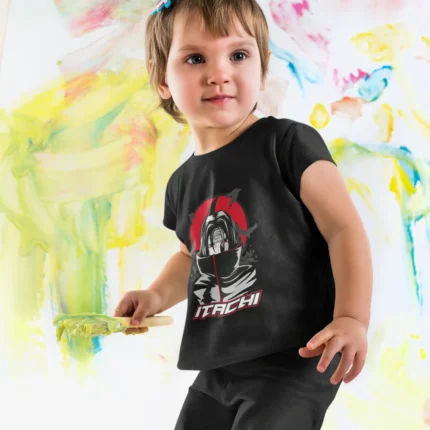 Itachi Uchiha Inspired T-Shirt for Girls