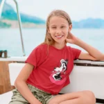 Whimsical Wonders - Weird Mickey Mouse Tee for Girls