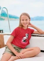 Whimsical Wonders - Weird Mickey Mouse Tee for Girls