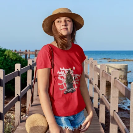 Skate Graffiti Girl Vibes Graphic Tee