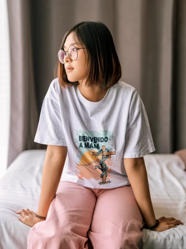 A Miami Girls Tropical Vibes T-Shirt