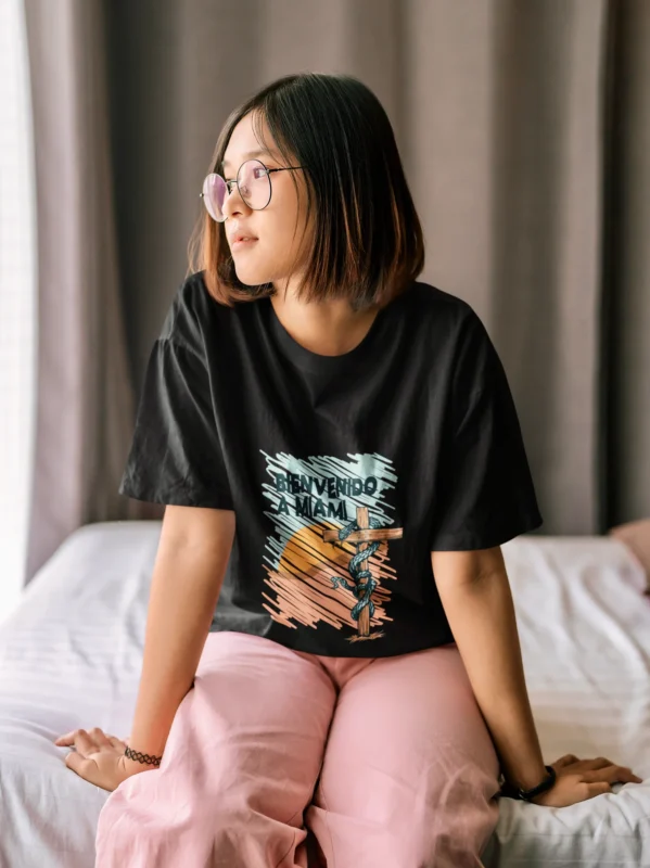 A Miami Girls Tropical Vibes T-Shirt