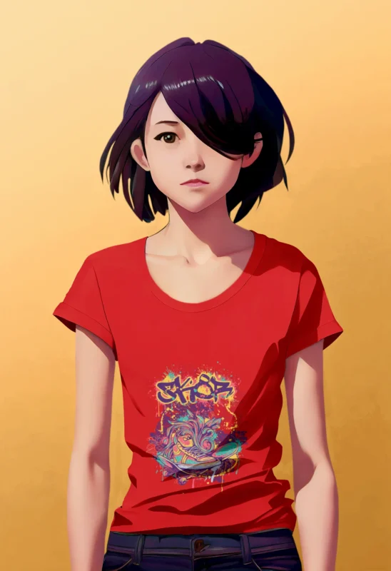 Skor Girls Vintage Floral Tee