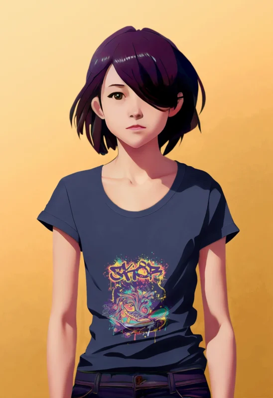 Skor Girls Vintage Floral Tee