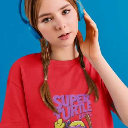 Let their imagination run wild as they embark on enchanting journeys with the adorable turtle siblings featured on the shirt.