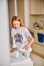 Kings, this shirt is a perfect blend of comfort and fandom for girls who love to showcase their team pride.