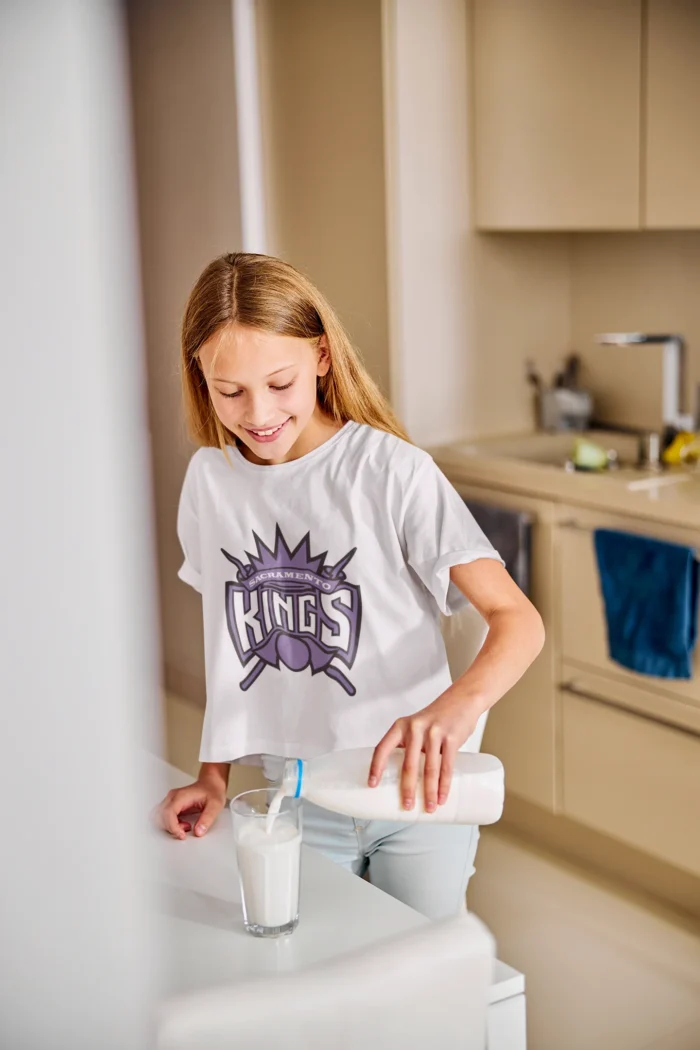 Kings, this shirt is a perfect blend of comfort and fandom for girls who love to showcase their team pride.