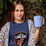 Stand out from the crowd and show your support for the Cavaliers with this unique piece that's perfect for every basketball enthusiast.