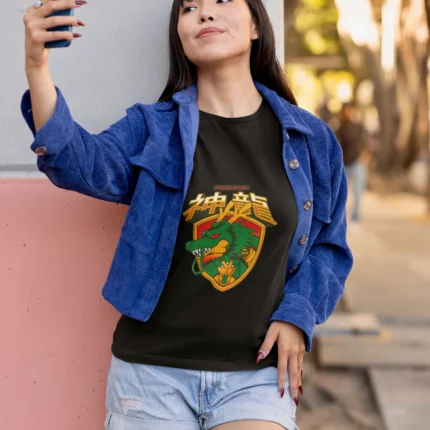 Dragon Ball Z, blending cosmic charm with trendy design