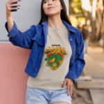 Dragon Ball Z, blending cosmic charm with trendy design