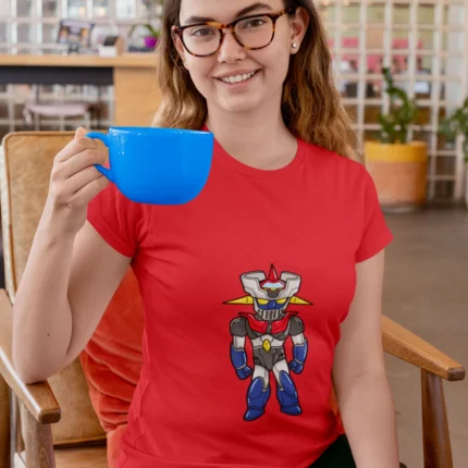 legendary Optimus Prime in this one-of-a-kind women's tee.