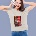 Elevate your casual wardrobe with this one-of-a-kind tee that effortlessly combines sporty vibes with a touch of finesse.