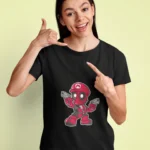 Elevate your casual look with the mischievous spirit of Deadpool, making a bold statement that's both fun and fashionable.