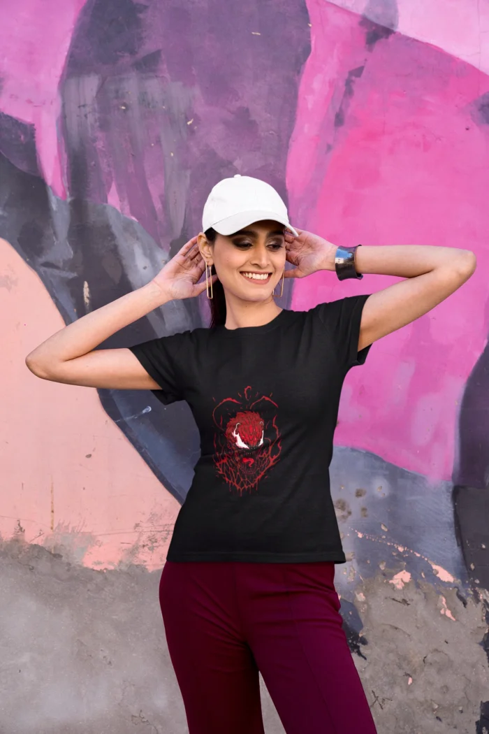 Embrace your individuality and make a statement with the Red Venom tee, designed to empower and inspire confidence in every stride.