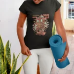 Let your wardrobe savor the essence of a chocolate hug with this unique piece that speaks volumes about your taste.