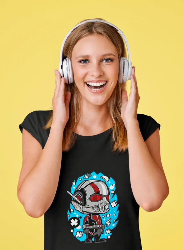 Ant-Man in a design tailored for the empowered woman