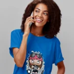 Bearded Man's Whimsy Tee for Women