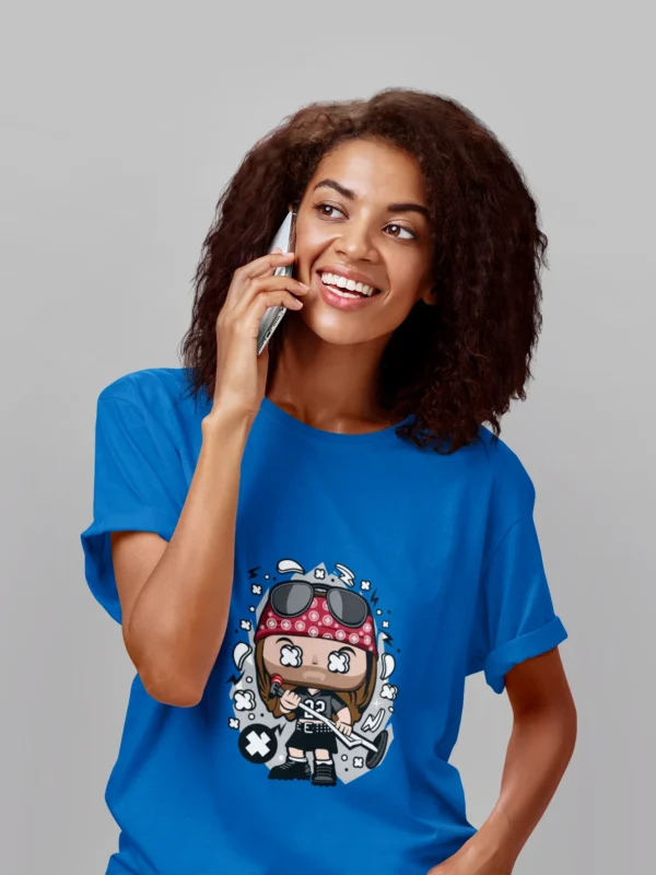 Bearded Man's Whimsy Tee for Women