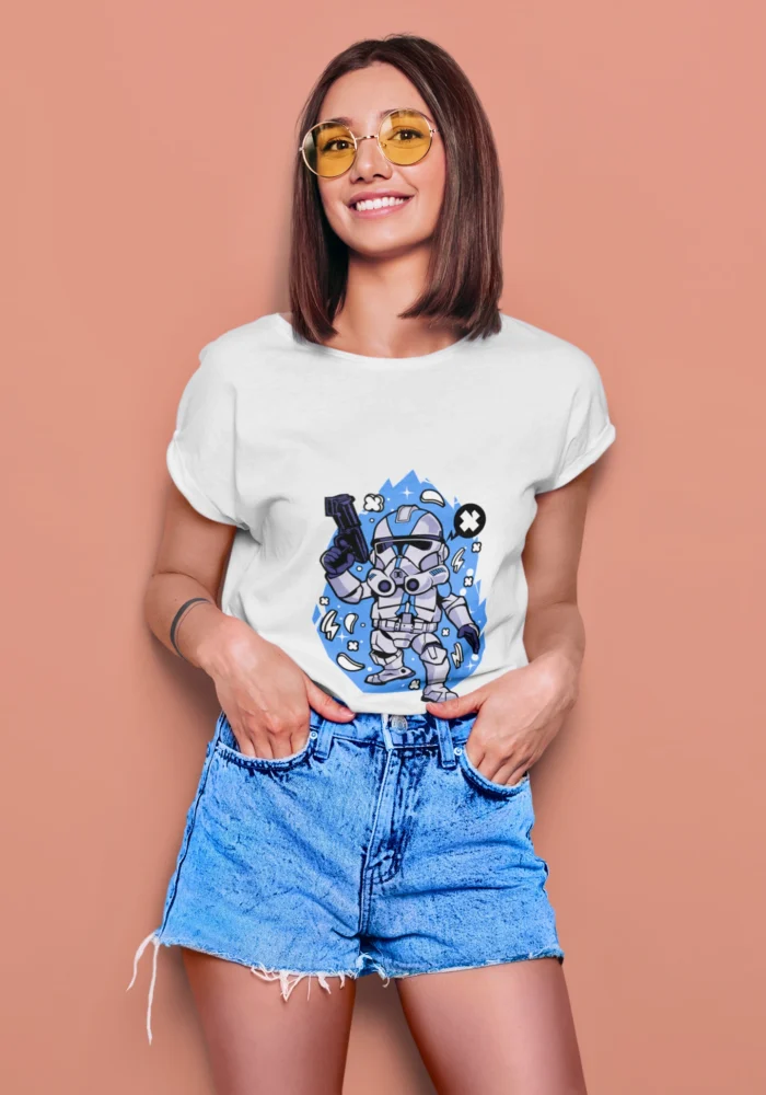 Cute RoboCop: A Futuristic Fashion Statement for Women