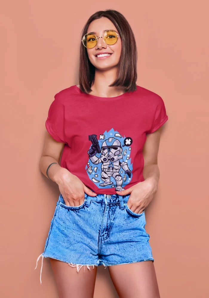 Cute RoboCop: A Futuristic Fashion Statement for Women