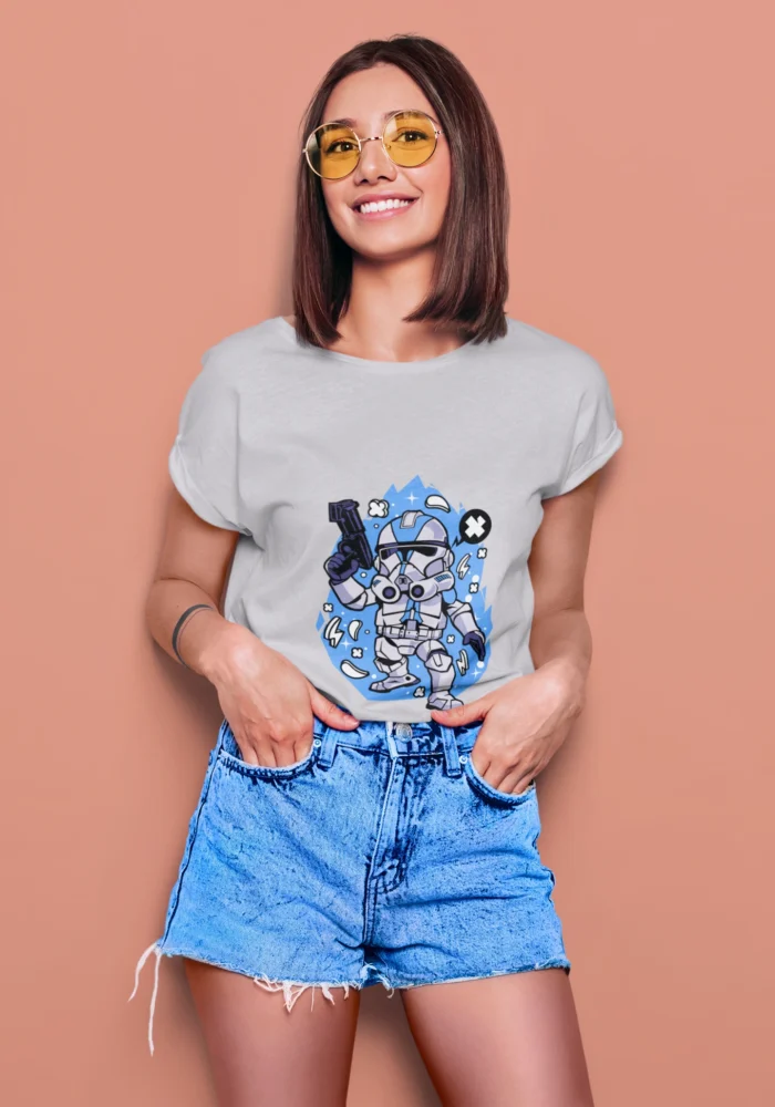 Cute RoboCop: A Futuristic Fashion Statement for Women