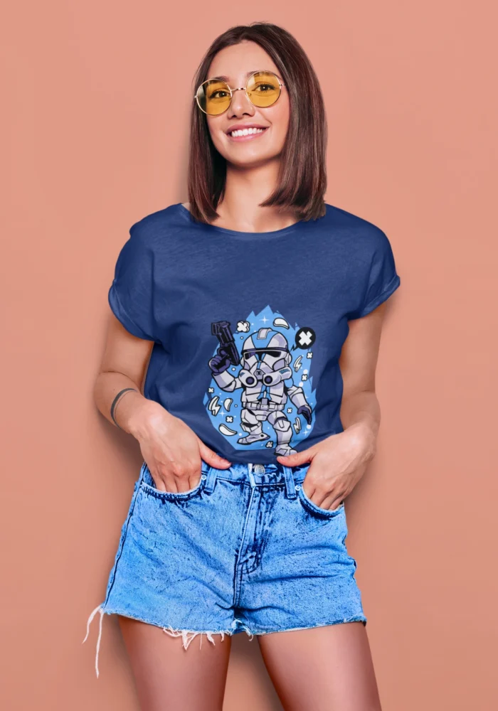 Cute RoboCop: A Futuristic Fashion Statement for Women