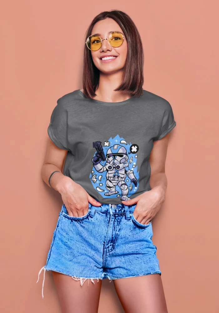 Cute RoboCop: A Futuristic Fashion Statement for Women