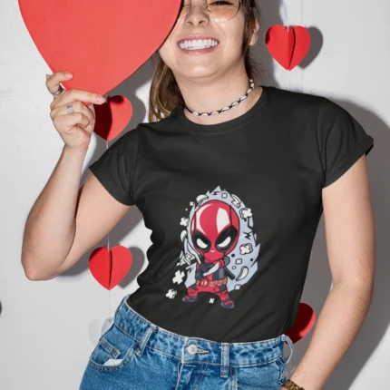 Spiderman-Inspired Women's Empowerment T-Shirt