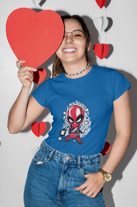 Spiderman-Inspired Women's Empowerment T-Shirt