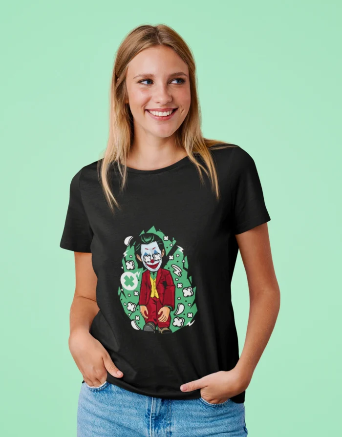 Joker's Enigma: Women's Exclusive Tee