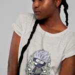 Immerse yourself in the world of ninjutsu and share your love for the iconic Kakashi with this exclusive tee that blends comfort, quality, and a touch of ninja mystique.