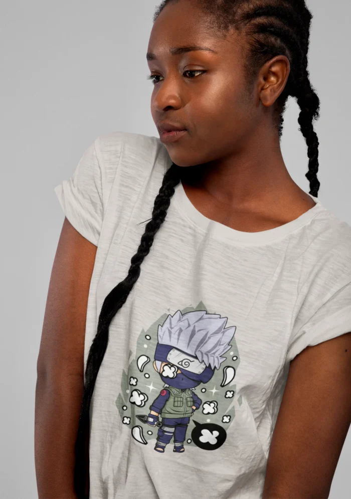 Immerse yourself in the world of ninjutsu and share your love for the iconic Kakashi with this exclusive tee that blends comfort, quality, and a touch of ninja mystique.