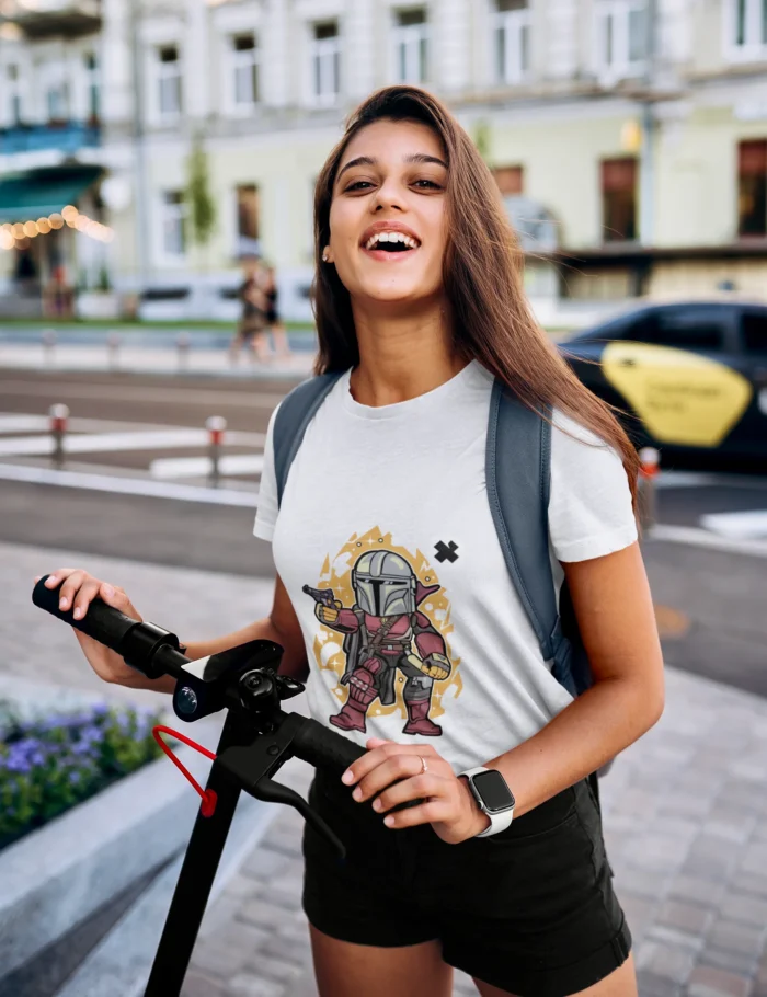 Crafted from soft and breathable fabric, this tee combines comfort with fandom, making it a must-have for any Star Wars enthusiast.