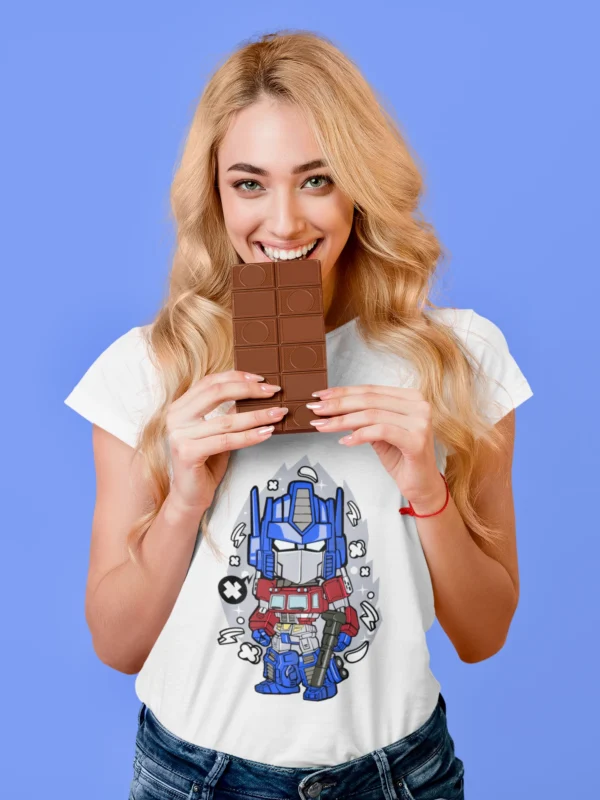 Elevate your style with a tee that honors Optimus Prime's legacy and showcases your inner strength.