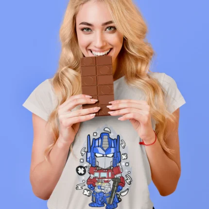 Elevate your style with a tee that honors Optimus Prime's legacy and showcases your inner strength.