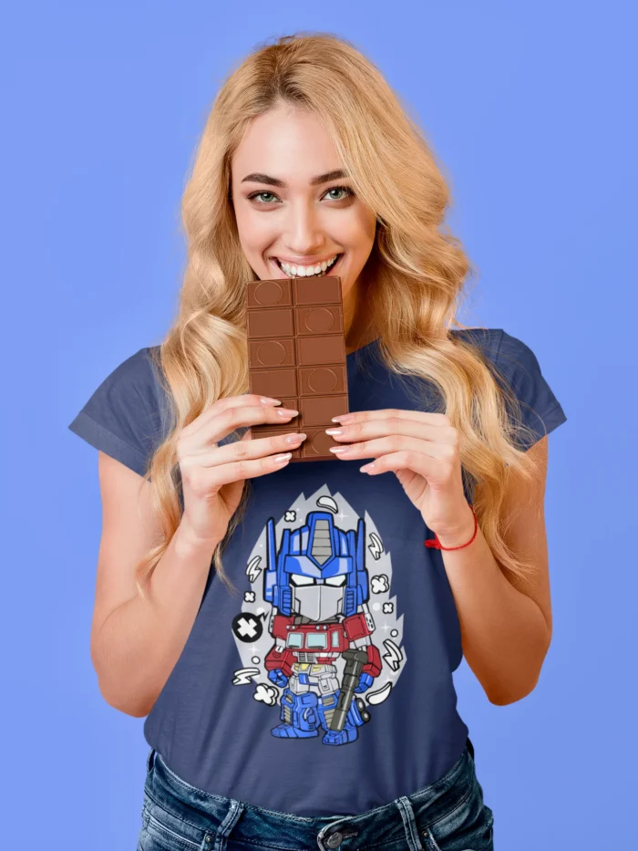 Elevate your style with a tee that honors Optimus Prime's legacy and showcases your inner strength.