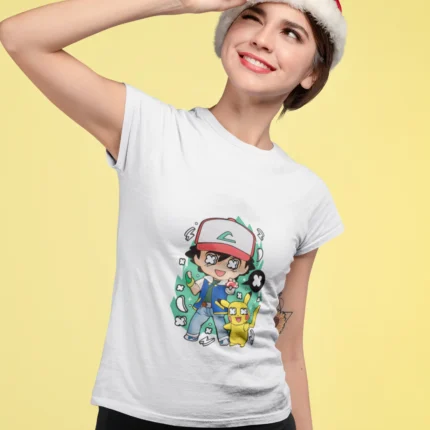 Comfortable, stylish, and filled with nostalgia, this tee is a tribute to the timeless bond between a Trainer and their trusty Pokémon.
